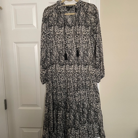 Boho Maxi Dress with Tassles - Picture 1 of 3